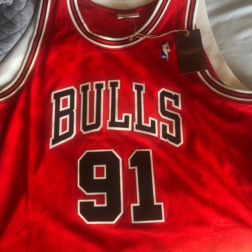 Brand New Dennis Rodman Swingman jersey 2XL